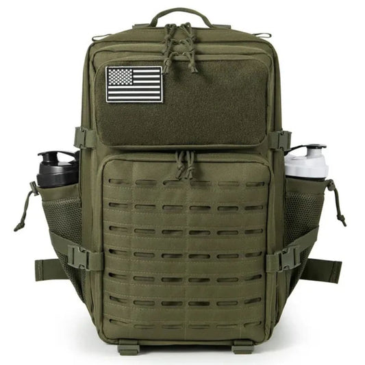 50L Tactical Military Backpack - Large MOLLE Assault Pack for Hiking & Gym