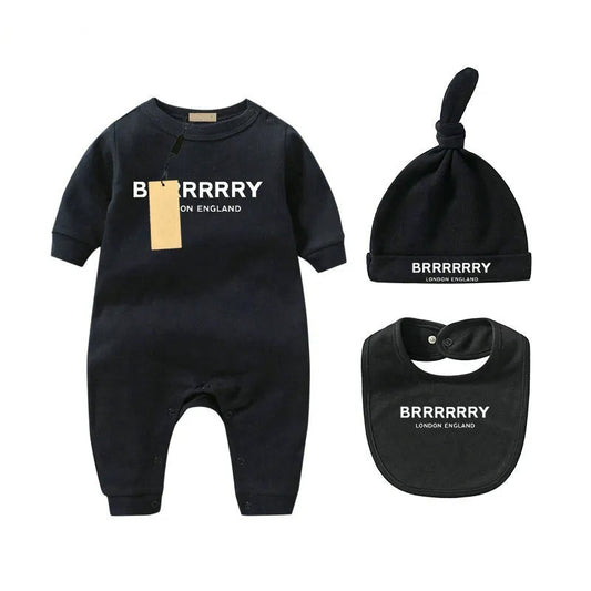 Unisex 100% Cotton Newborn Romper Set - Infants' Jumpsuit for Boys and Girls