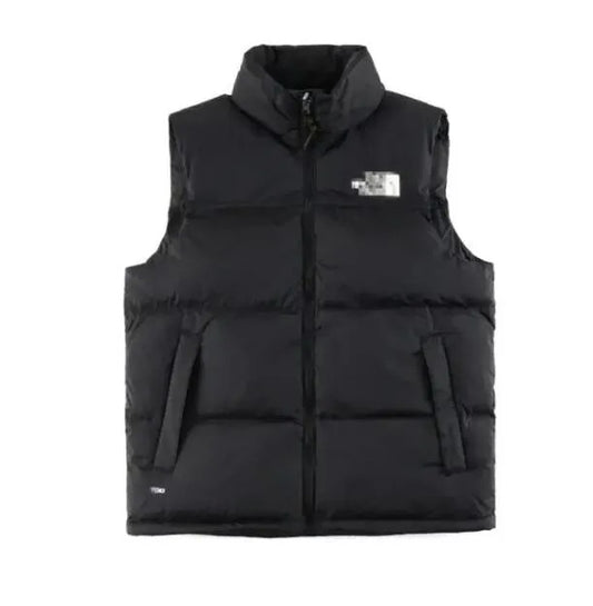 Men's Hooded Puffer Vest - Heavyweight Insulated Winter Waistcoat (Unisex)