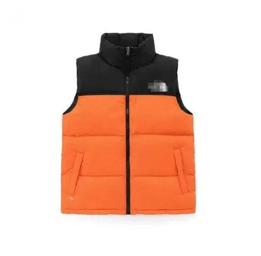 Men's Hooded Puffer Vest - Heavyweight Insulated Winter Waistcoat (Unisex)